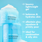 Buy now e.l.f. SKIN Holy Hydration! Gel-Yeah Moisturizer, Lightweight Moisturizer For Plump, Hydrated Skin, Infused With Squalane, Vegan & Cruelty-free at indiglob india
