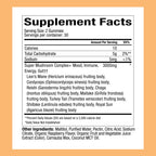 Plant People WonderDay Mushroom Gummies for Energy, Raspberry, 60ct | Chaga Mushroom Supplement to Support Immune System De-Stress Boost Mood & Energy in Adults Natural, Vegan, Non-GMO