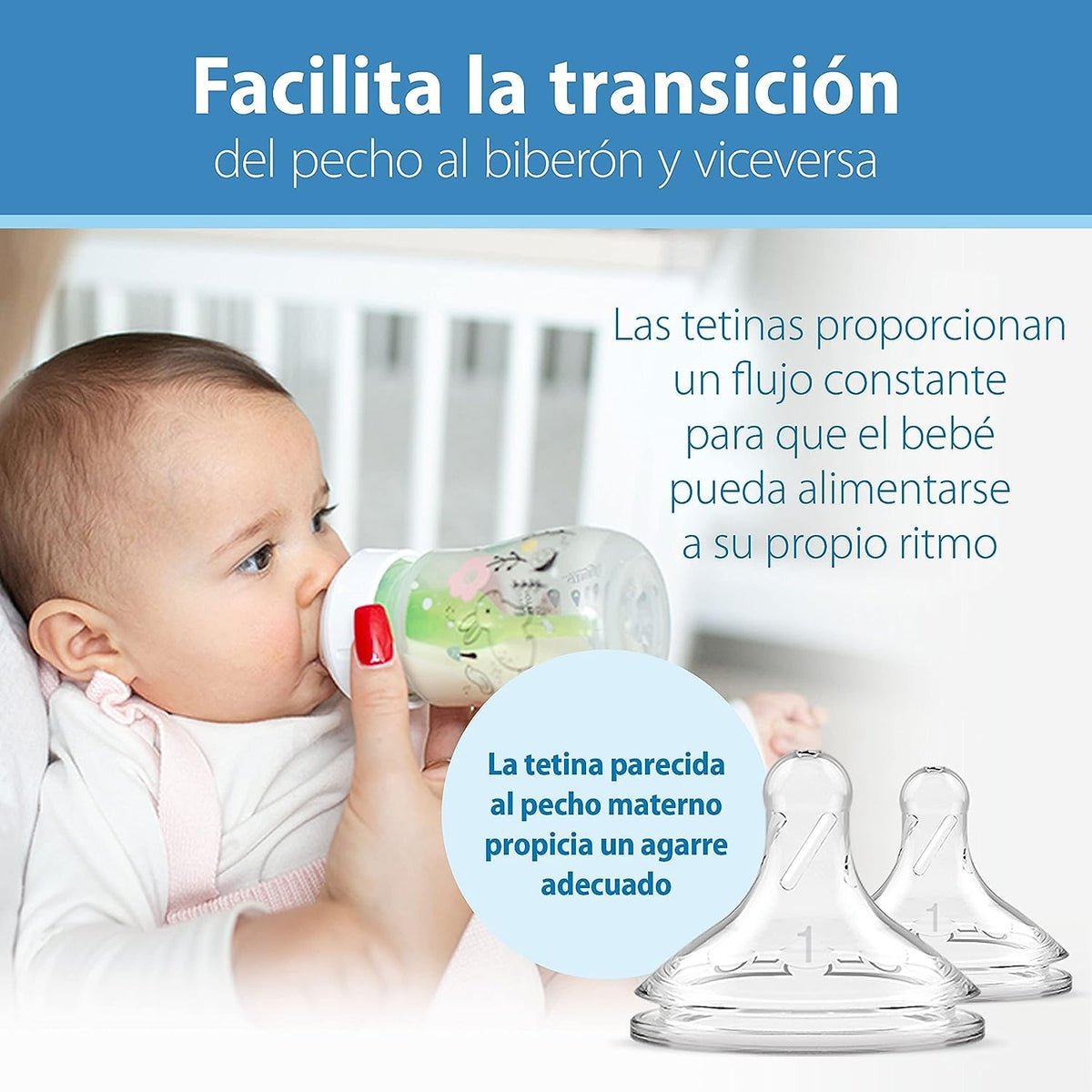 Dr. Brown's Anti-Colic Options+ Wide-Neck Baby Bottles, Forest, 2-Pack