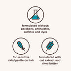Aveeno Kids Curly Hair Conditioner, 12 fl. oz | Hydrating Conditioner, Oat Extract & Shea Butter, Gentle Scent, Detangles & Moisturizes Curls