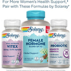 Buy now SOLARAY Once Daily Phytoestrogen - Phyto Estrogen Supplement for Women with Black Cohosh, Dong Quai, Wild Yam, Soy Isoflavones - Women's Health Support - 60-Day Guarantee, 30 Servings, 30 VegCaps at indiglob india