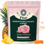 Women Gummies for pH Balance, Premium Feminine Vaginal Health Probiotics Her Gummy, Immune Support, Vegan, Gluten-Free, Pineapple Flavour 60 Gummies 30 Servings