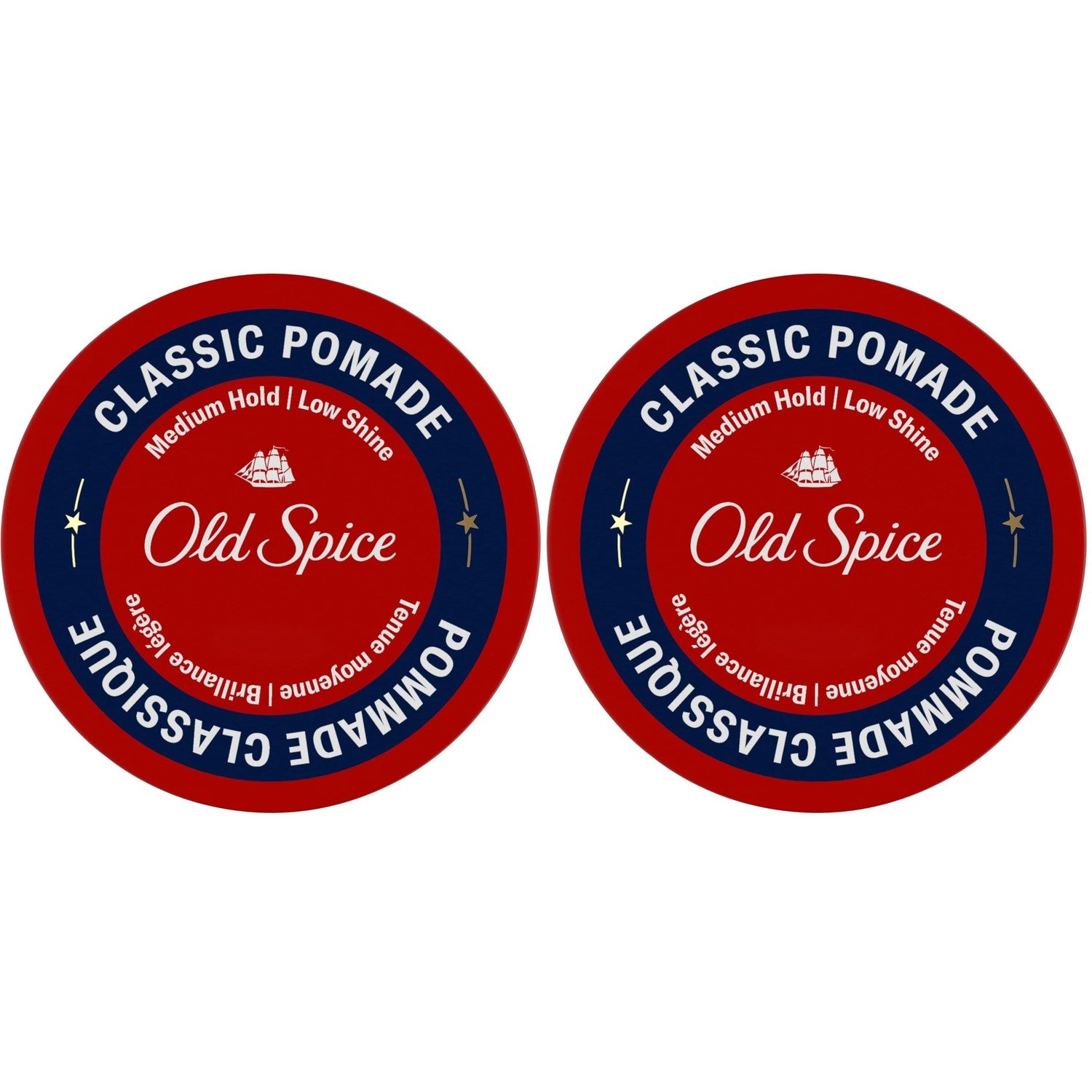 Old Spice Mens Hair Pomade, Medium Hold, Low Shine, Mens Hair Styling, 2.22 oz