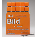 Bild 1200 Premium 0.7 Lead Refills for Mechanical Pencils (HB Mega, 0.7 mm)