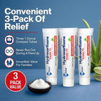 Globe Hydrocortisone Cream 1% with Aloe, Maximum Strength, 3 Pack, 1 oz