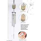 Buy now Forever Grateful Wind Chime with Engraved Thank You Message - Unique Gift of Gratitude/Appreciation Gift/Thank You Gift for Special Friend/Family/Coworkers/Teachers/Mentor at indiglob india