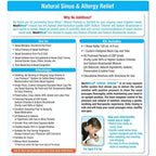 Buy now Neilmed's Sinus Rinse, Pediatric, Complete Saline Nasal Rinse Kit 60 Premixed Packets at indiglob india