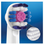 Buy now Oral-B 3D White Toothbrush Heads Pack of 4 Replacement Refills for Electric Rechargeable Toothbrush at indiglob india