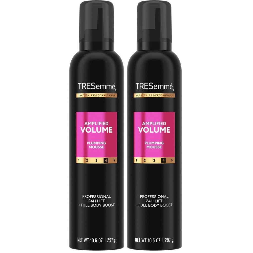 TRESemmé Hair Mousse Amplified Volume for 24H Lift 10.5 Fl Oz | Volumizing Mousse, Hair Volumizer, Mousse Hair Foam