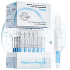 WNP Hyaluronic Acid Face Serum 3% Hydrating Ampoule for Dry Skin, 60 Ct | Sterile Single-Use| 24-Hour Hydration| Makeup-Friendly| Travel Ready| Fast-Absorbing| Moisture Care