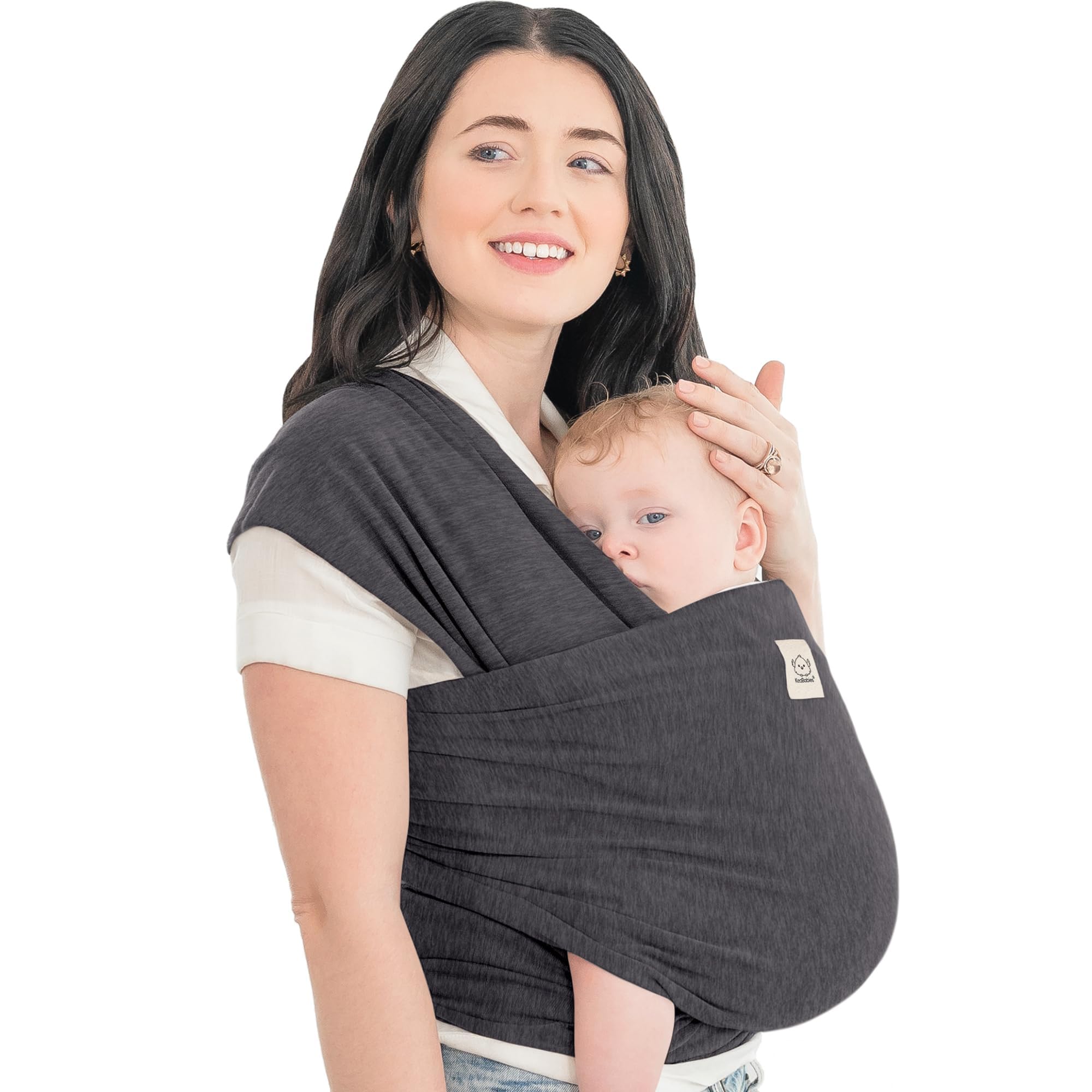 Buy now KeaBabies Baby Wrap Carrier - All in 1 Original Baby Carrier Newborn to Toddler Sling, Easy to Wear, Hands Free Bonding, Lightweight, Breathable Infant Wraps (Classic Gray) One Size (Pack of 1) Mystic Gray at indiglob india