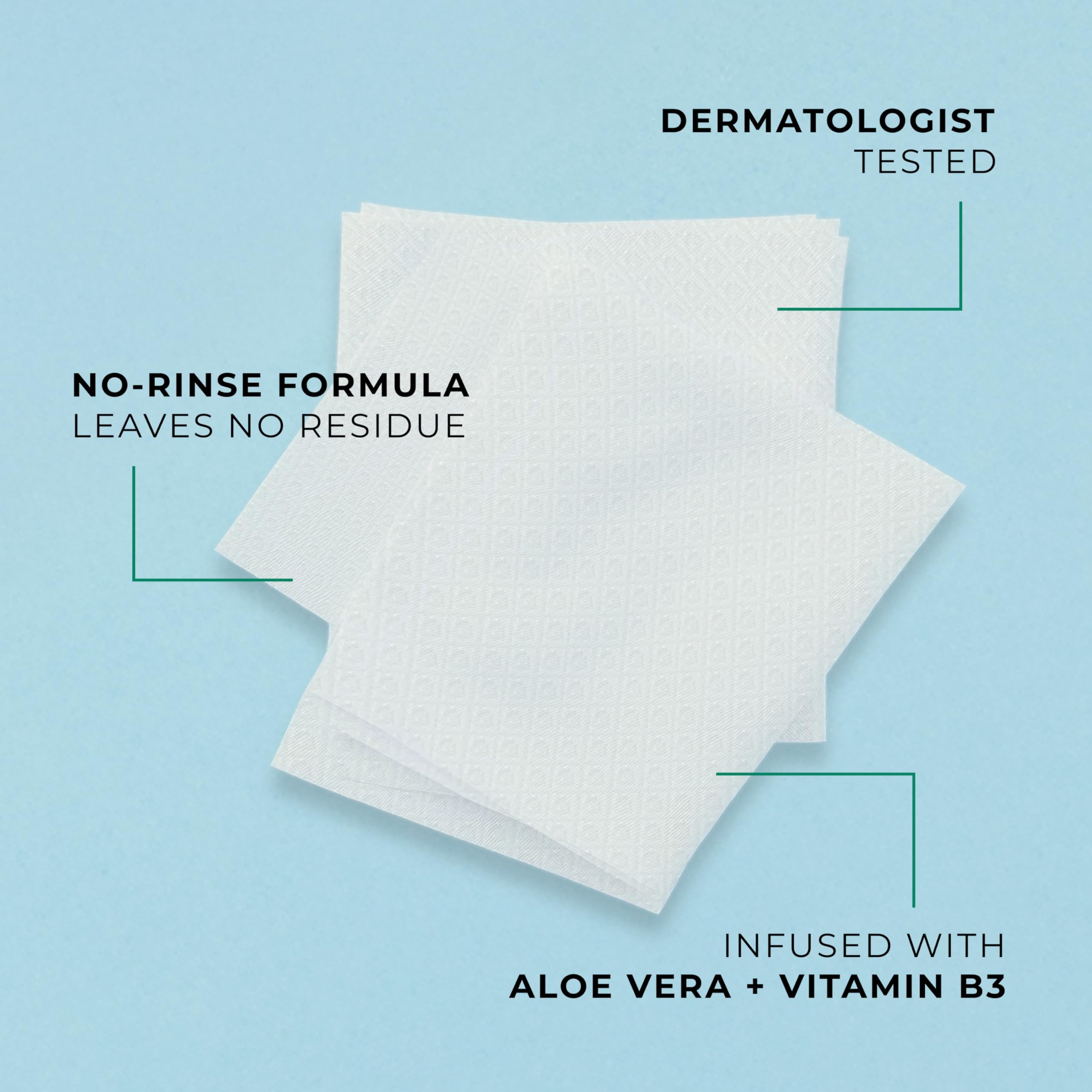 POND’S Micellar Makeup Remover Wipes, Removes Waterproof Mascara, with Aloe Vera & Vitamin B3, Alcohol-Free Facial Cleansing Wipes for Dry Skin, 25 Count