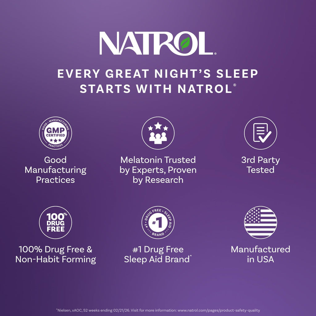Natrol Melatonin 10 mg Gummies, Sleep Support for Adults, 140 Gummies | Supplement to Fall Asleep Faster & Stay Asleep Longer, Wake Up Refreshed, 100% Drug-Free, Strawberry-flavored, 70 Day Supply