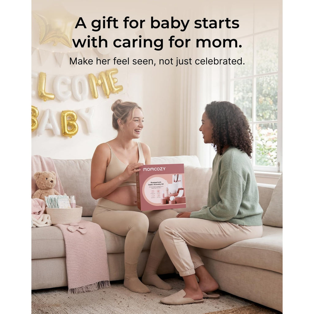 Momcozy 12pc Postpartum Recovery Kit, Labor & Delivery Essentials for Moms