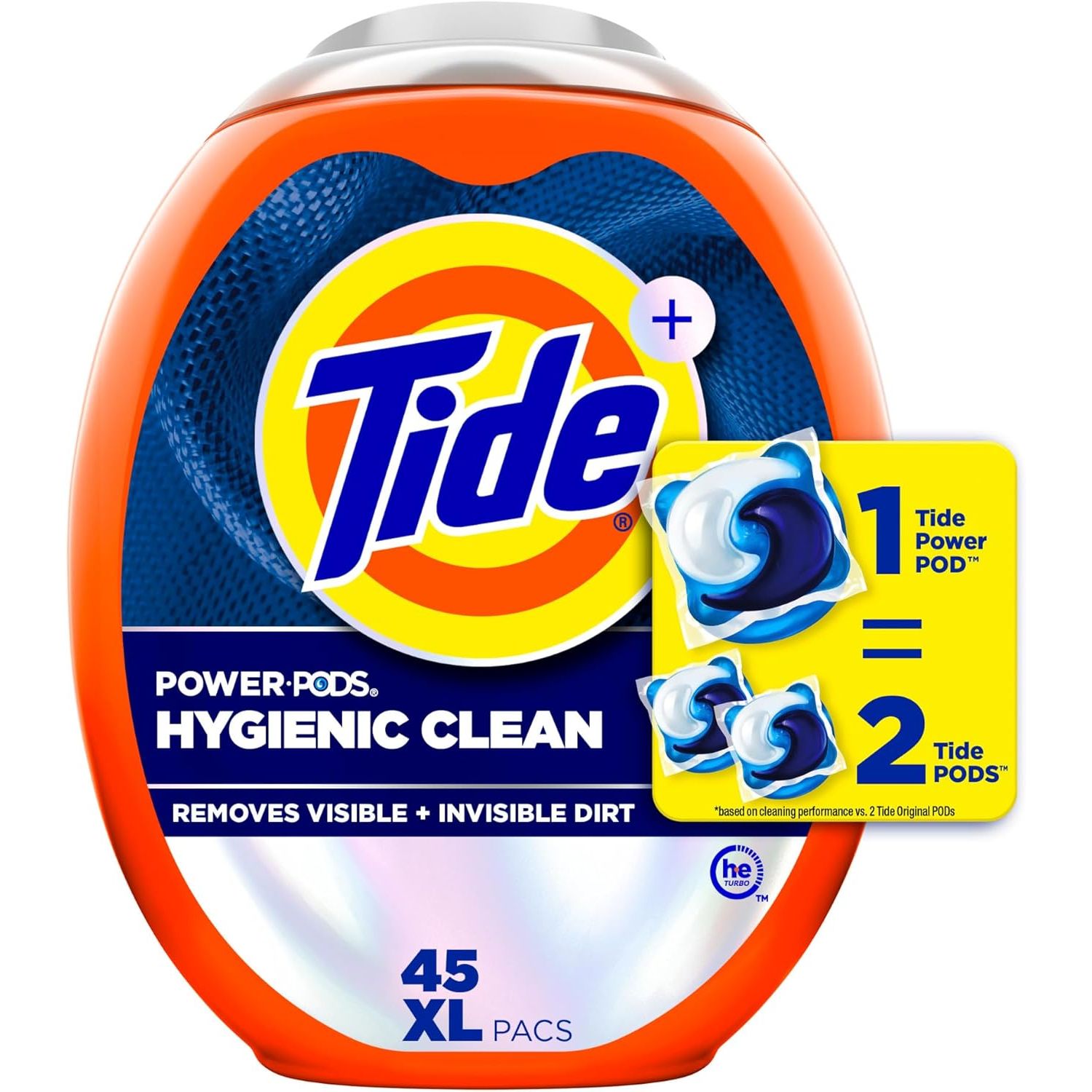Buy now Tide PODS Free & Gentle Laundry Detergent Soap Pacs, 81 Count, Tide PODS Laundry Detergent 45 Count (Pack of 1) Original at indiglob india