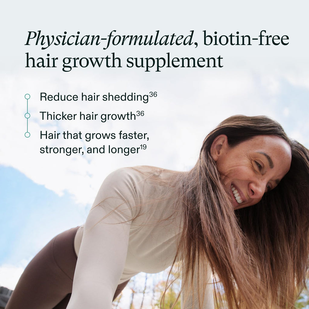 Nutrafol Women Hair Growth Supplements, Ages 18-44, Vegan, 1-Month Bottle | #1 Dermatologist-Recommended Hair Growth Supplement Brand, Clinically Tested for Visibly Thicker Hair and Scalp Coverage
