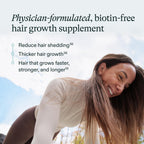 Nutrafol Women Hair Growth Supplements, Ages 18-44, Vegan, 1-Month Bottle | #1 Dermatologist-Recommended Hair Growth Supplement Brand, Clinically Tested for Visibly Thicker Hair and Scalp Coverage