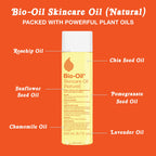 Bio-Oil Fragrance-Free Body Oil Serum for Scars & Stretch Marks, 6.7 fl oz | Dry Skin Moisturizer, Rosehip & Chamomile Oils, Scar Treatment, Stretch Mark Oil, Sensitive Skin Safe, Face and Body