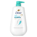 Dove 24hr Lotion Antibacterial Body Wash with Pump, 30.6 oz | Eliminates 99% of bacteria while helping protect skin from dryness and leaving skin soft