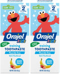 Buy now Orajel Kids CoComelon Training Toothpaste Fluoride-Free; #1 Pediatrician Recommended Fluoride-Free Toothpaste*, 1.5oz Tube Natural Berry Flavor 1.5 Ounce (Pack of 2) at indiglob india