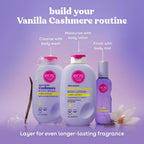 eos Shea Better Body Lotion Vanilla Cashmere, 24-Hour Moisture Skin Care, Lightweight & Non-Greasy, Natural Shea, Vegan, Vanilla Body Lotion, 16 fl oz