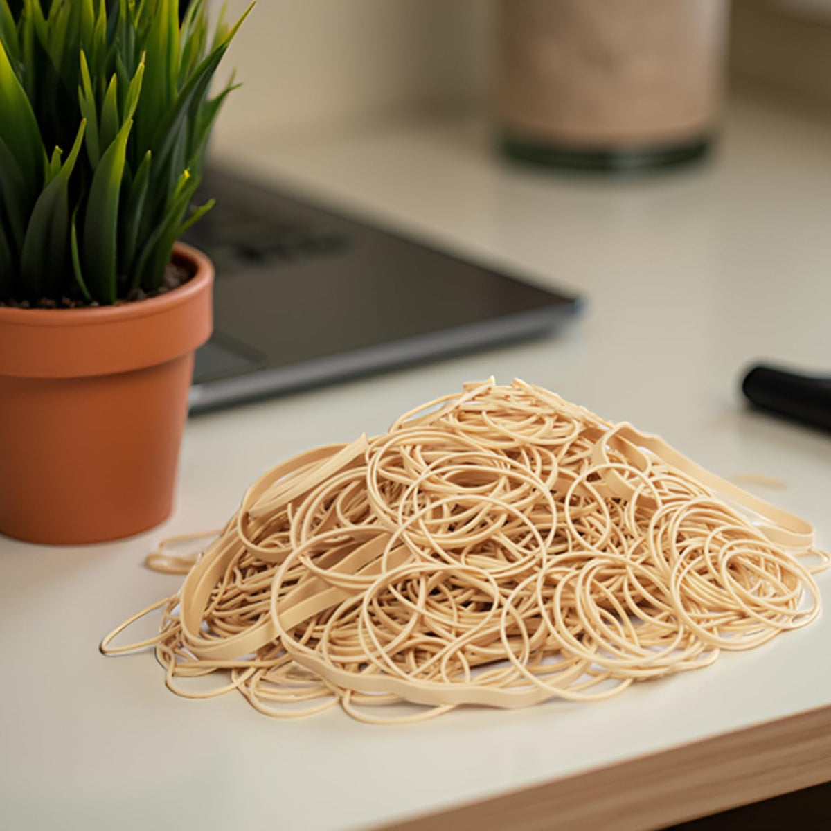 330 Pcs 5 Sizes Rubber Bands Assorted Sizes for Office Supplies