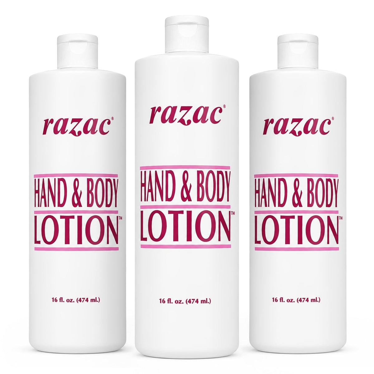Razac Hand & Body Lotion 16oz (3 Pack)