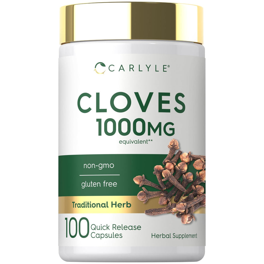 Carlyle Cloves Supplement | 100 Capsules | Herbal Extract