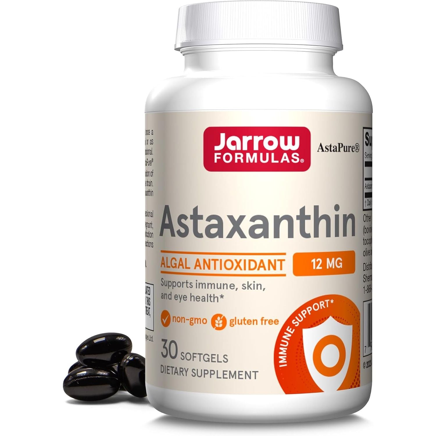 Buy now Jarrow FormulasÂ® Astaxanthin 12 mg, Dietary Supplement, Antioxidant Support for Immune and Eye Health, 60 Softgels, 60 Day Supply 30 Count (Pack of 1) Unflavored at indiglob india