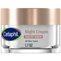 Cetaphil Healthy Renew Night Face Cream, Anti-Wrinkle, Peptides, 1.7 oz | Skin Tightening, Wrinkle Repair, Retinol Alternative, Fragrance Free, Sensitive Skin, Firming Peptide Night Cream For Women