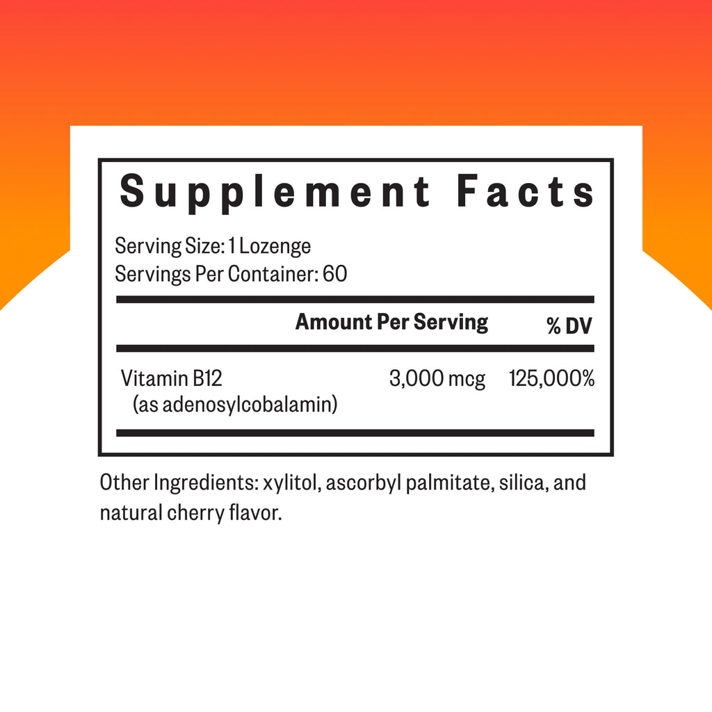 Seeking Health Adeno B12 Formula - 60 Easy-To-Deliver Lozenges