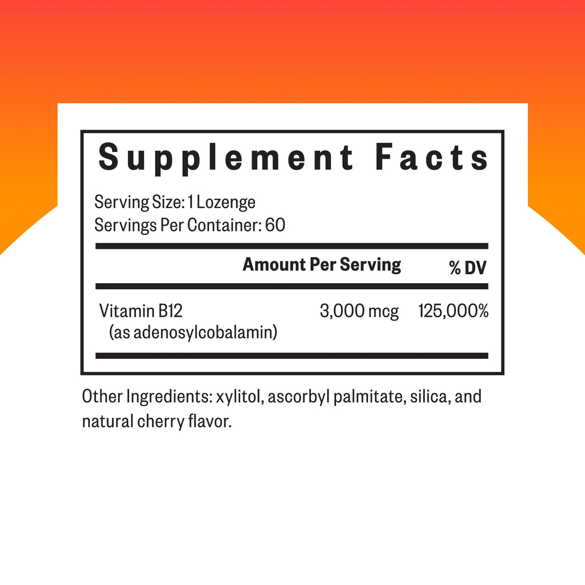 Seeking Health Adeno B12 Formula - 60 Easy-To-Deliver Lozenges