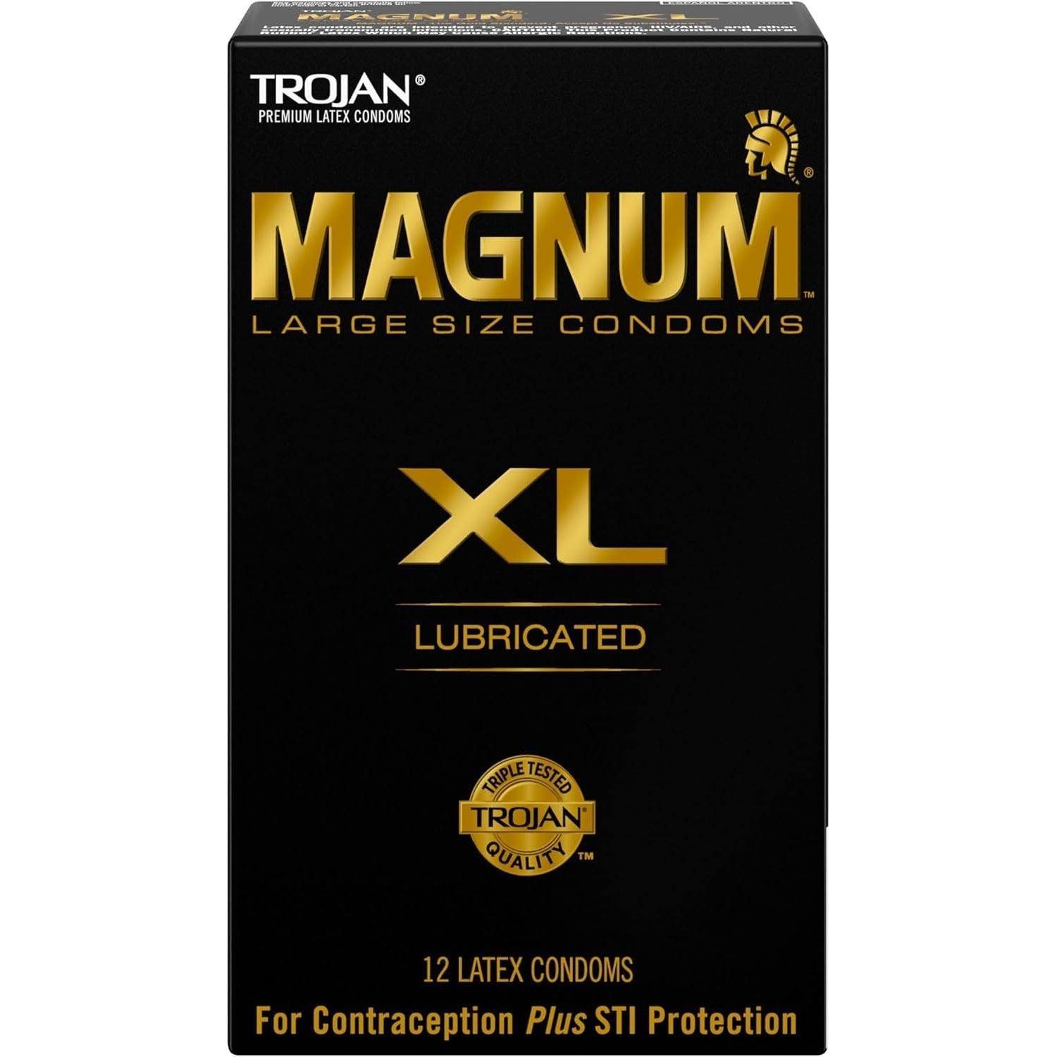Buy now TROJAN Magnum Lubricated Large Condoms, Comfortable and Smooth Lubricated, America’s Number One Condom, 36 Count Pack XL (Pack of 12) at indiglob india