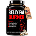 UNALTERED Belly Fat Burner for Men - Natural Weight Loss Pills to Support Reduced Body Fat, Preservation of Lean Muscle Mass, and a Healthy Metabolism - CLA Dietary Supplement - 90 Softgel Capsules