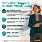 32-in-1 Liver Support Milk Thistle, Artichoke & Beetroot, 90ct | Liver Health and Wellness Support, Milk Thistle, Silymarin, Artichoke Extract and Beetroot, Liver Supplement