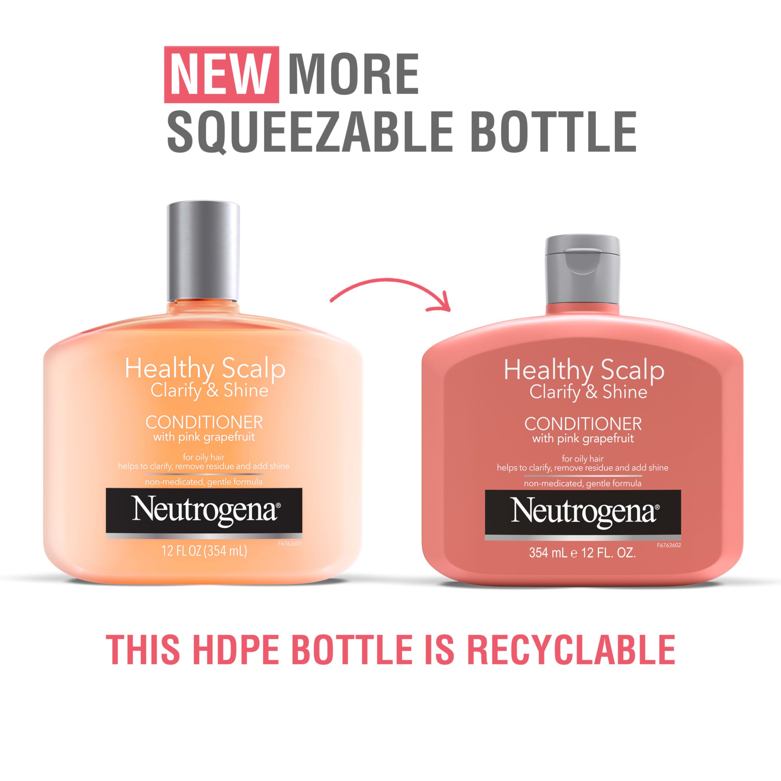 Buy now Neutrogena Exfoliating Healthy Scalp Clarify & Shine Conditioner for Oily Hair and Scalp, Anti-Residue Conditioner with Pink Grapefruit, Paraben & Phthalate-Free, Color-Safe, 12oz at indiglob india