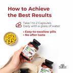 Berberine Supplement 1200mg - 5X Higher Absorption - Ultra Pure 98% Berberine HCL - Healthy Weight Management, Immune Support - Non GMO, Manufactured in USA - 60 Vegan Capsules