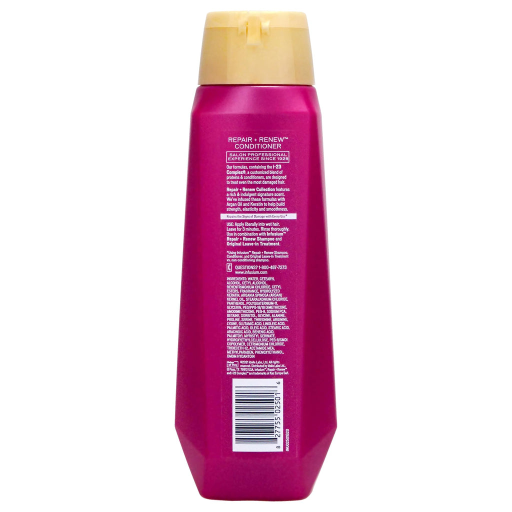 Buy now Infusium Repair and Volumize Conditioner - Hair Conditioner with Collagen and Hyaluronic Acid - Plumps Hair, Reduces Brittleness and Frizz - 13.5 oz at indiglob india