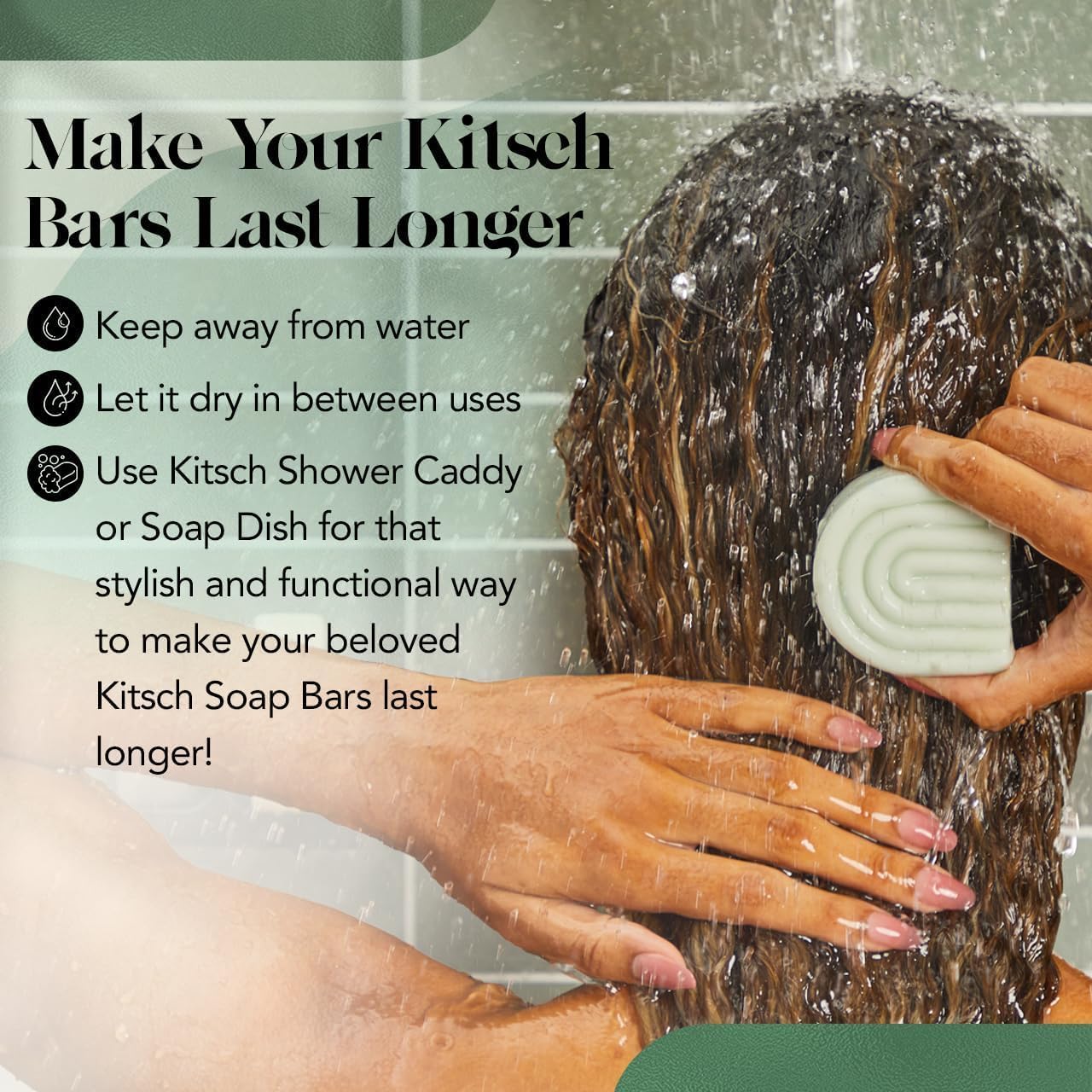 Buy now Kitsch Rosemary & Biotin Volumizing Hair Conditioner Bar for Hair Growth & Thickening â€“ Hydrating & Cleansing Hair Conditioner for Women & Men - Paraben, Silicone & Sulfate Free - Made in USA - 2.7 oz at indiglob india