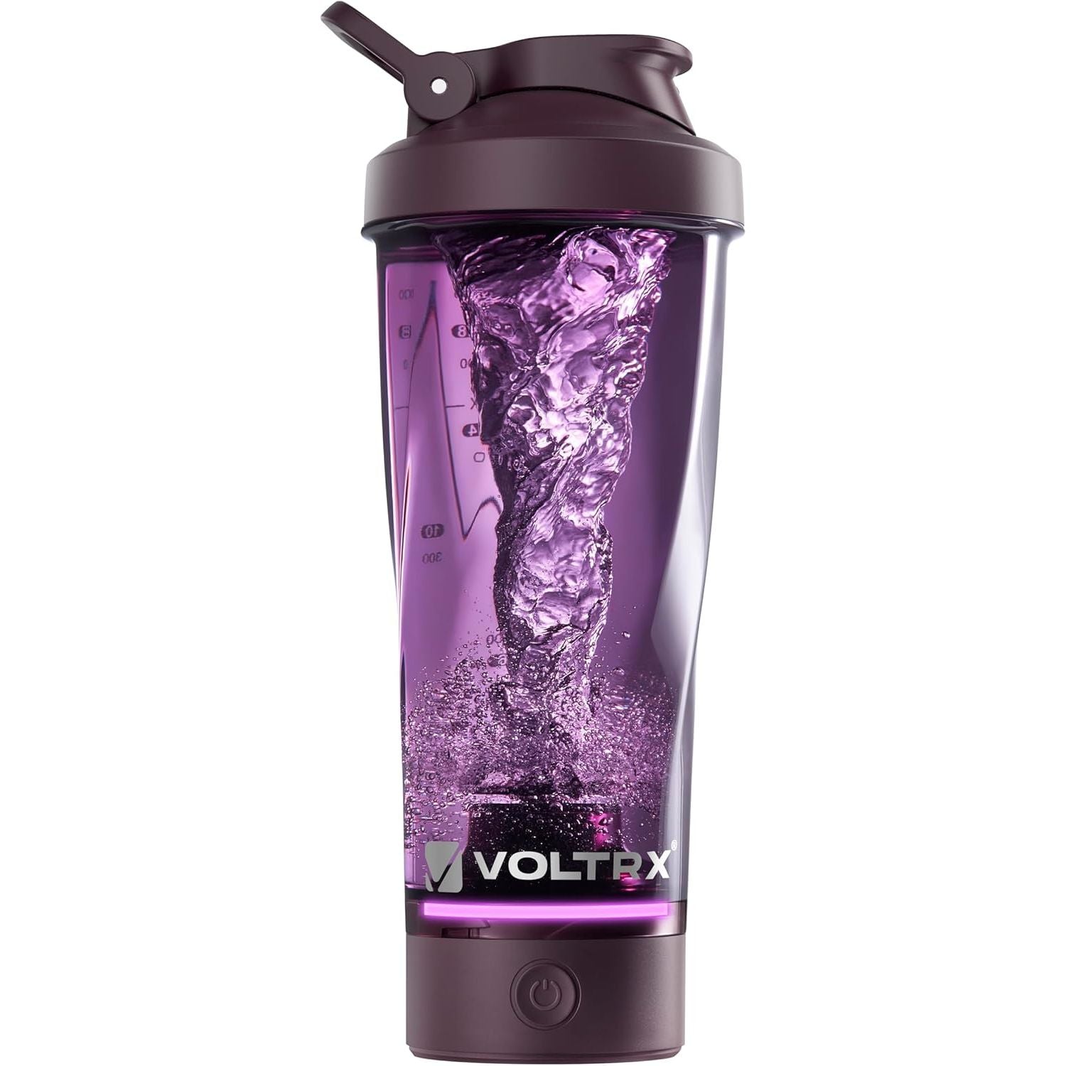 Buy now VOLTRX Premium Electric Protein Shaker Bottle, Made with Tritan - BPA Free - 24 oz Vortex Portable Mixer Cup/USB Rechargeable Shaker Cups for Protein Shakes Royal Purple at indiglob india