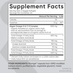 Sports Research® Vegan Omega 3·6·7·9 Complex 1635mg, 90 Count Plantgels™