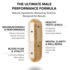 Peak Potential 12-in-1 Testosterone Support for Men