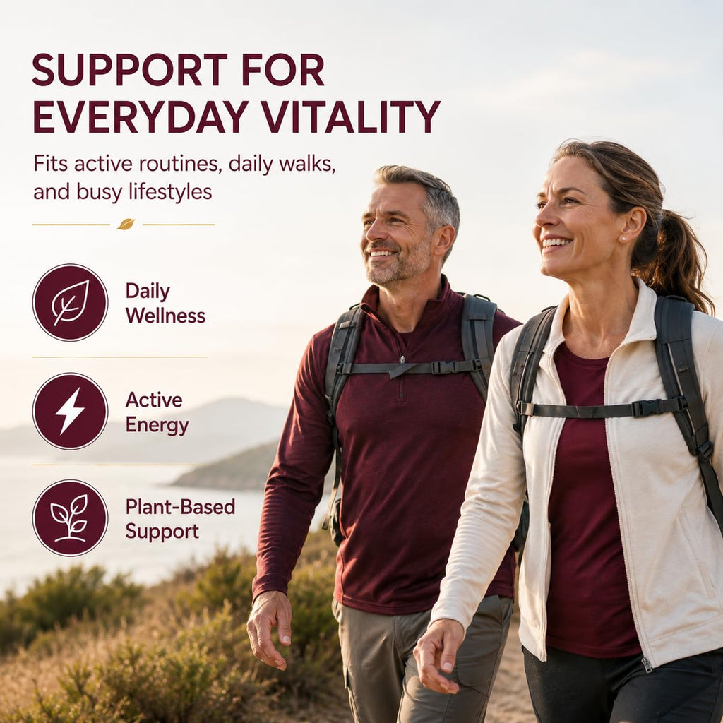 Beetroot + Pomegranate Capsules, Supports Daily Wellness, Energy & Stamina, Beet Root Capsules for Men & Women, 90 Capsules