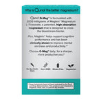 Qunol Magnesium L-Threonate Tablet, 2000mg of Magtein, Vegetarian, 60ct