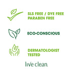 Buy now Live Clean Shampoo, Hydrating Fresh Water, 12 Oz at indiglob india