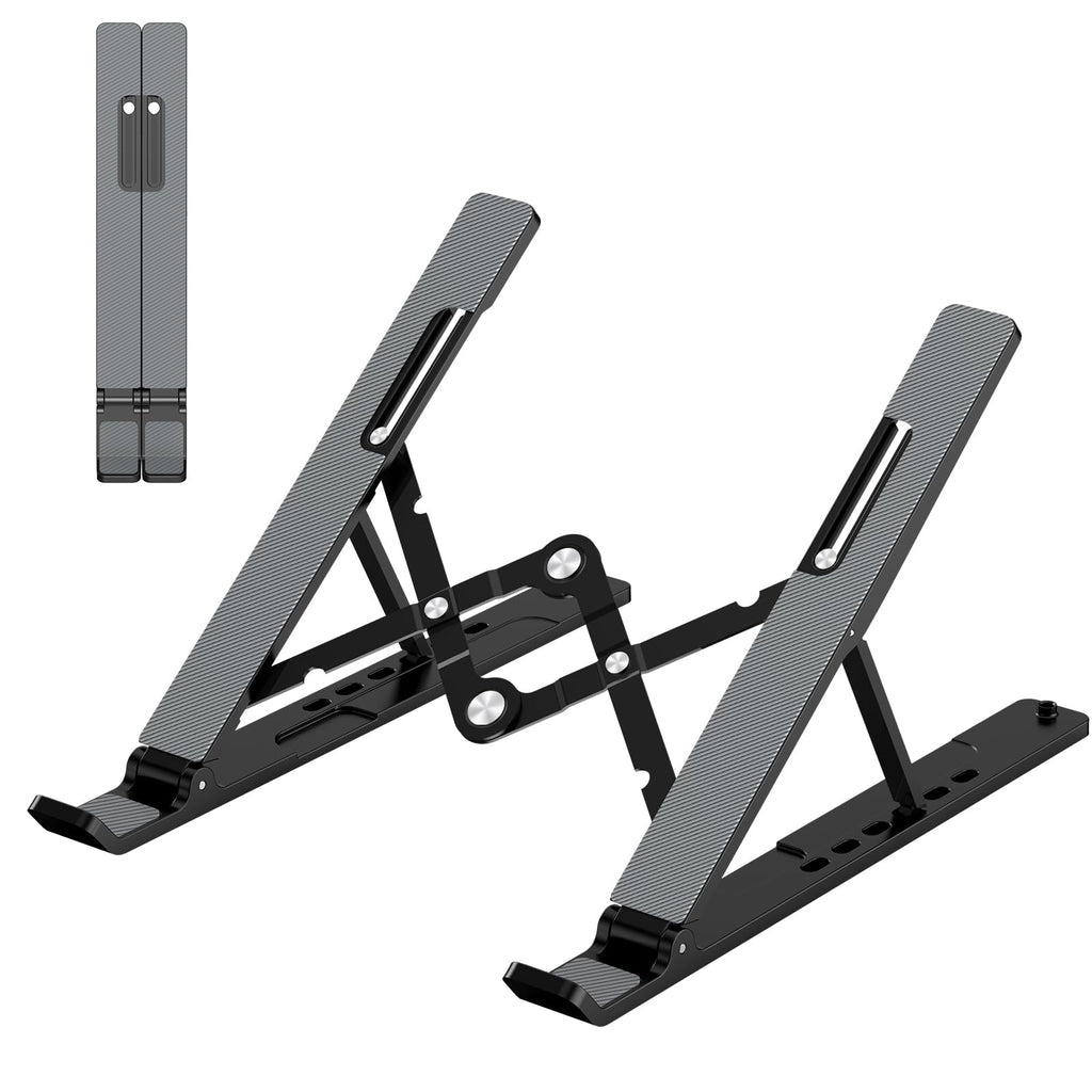 Adjustable Laptop Stand, Portable Laptop Riser for Desk