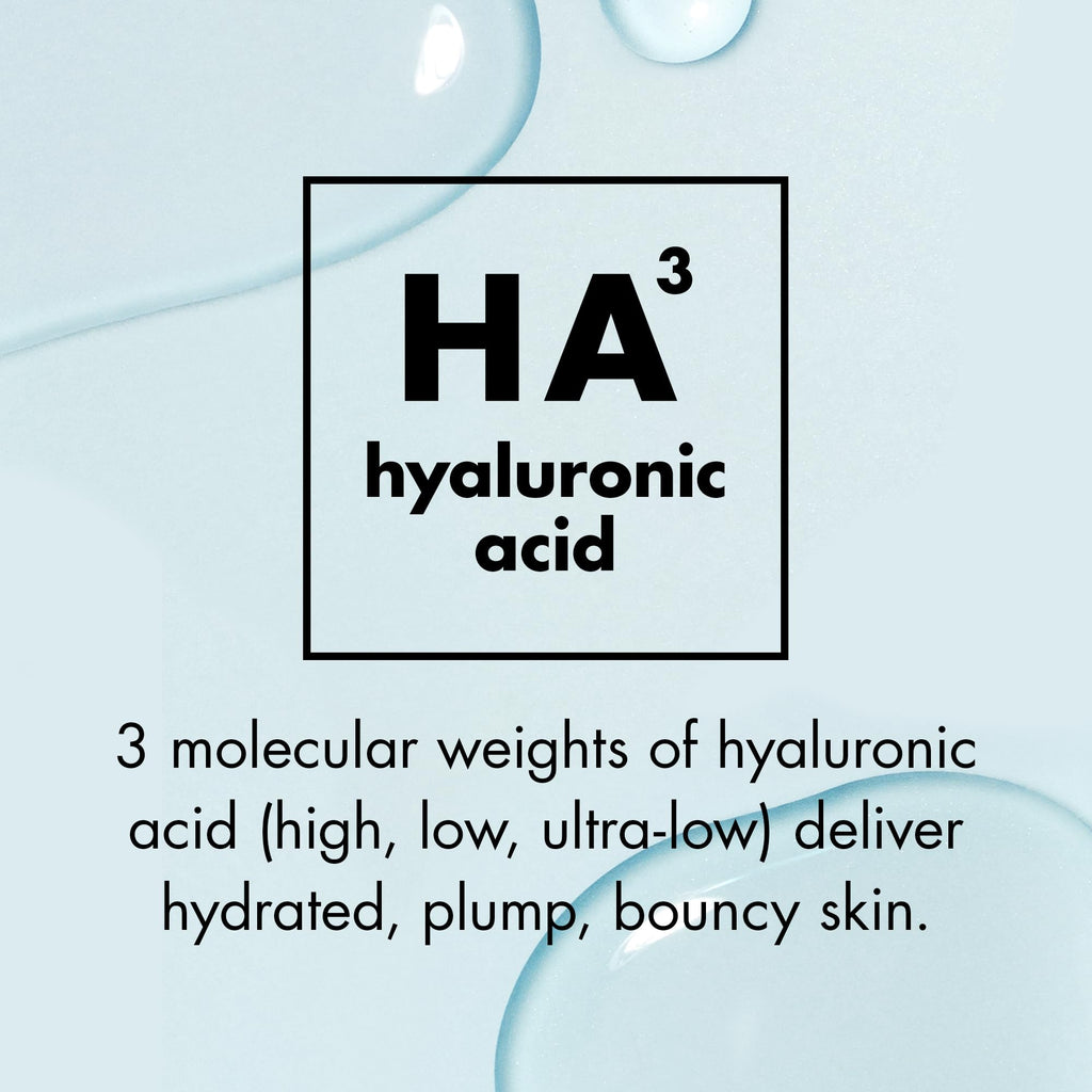 e.l.f. SKIN Holy Hydration! Triple Bounce Serum, 1.7% Hyaluronic Acid Serum For Plump, Bouncy Skin, Moisturizing & Hydrating, Vegan & Cruelty-Free