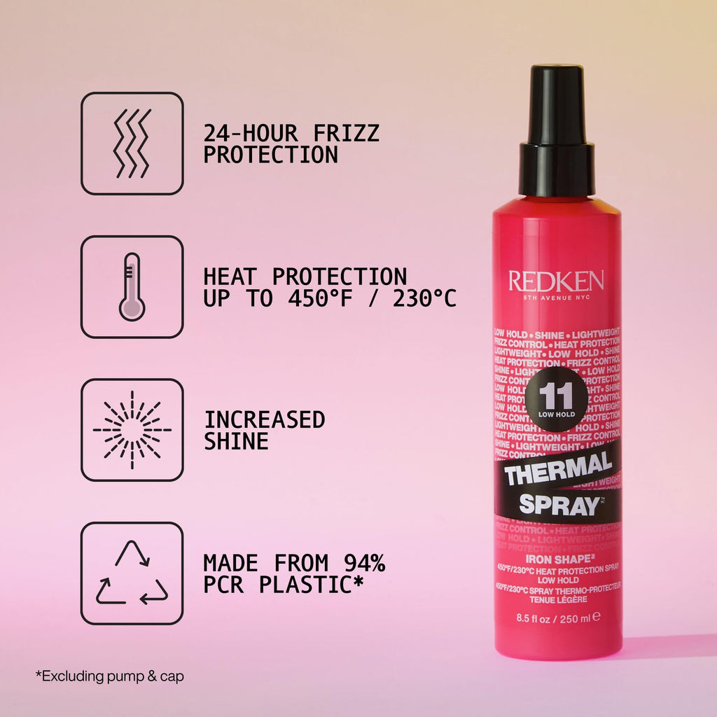 Redken Thermal Spray 11 Low Hold – For All Hair Types