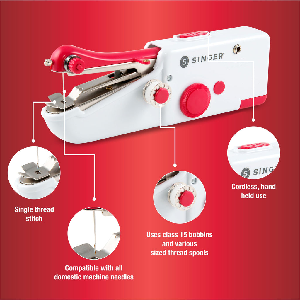 SINGER Stitch Sew Quick™ Portable Handheld Cordless Mending Machine