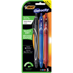 Buy now BIC Gelocity Quick Dry Blue Gel Pens, Medium Point (0.7mm), 12-Count Pack, Retractable Gel Pens With Comfortable Full Grip at indiglob india